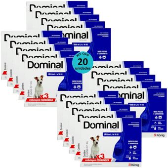 DOMINAL-PIPETA-PARA-CAES-51-A-10KG-1ML-AZUL-COM-3-UNID.-KIT-COM-20-CXS1 DOMINAL-PIPETA-PARA-CAES-51-A-10KG-1ML-AZUL-COM-3-UNID.-KIT-COM-20-CXS1