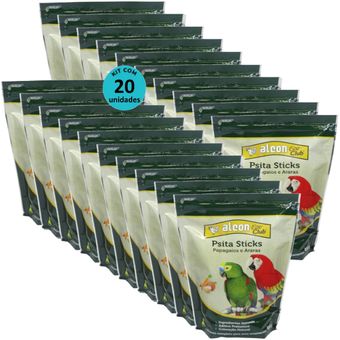 ALCON-ECO-CLUB-PSITA-STICKS-450G-KIT-COM-20-PARA-PAPAGAIOS-E-ARARAS1 ALCON-ECO-CLUB-PSITA-STICKS-450G-KIT-COM-20-PARA-PAPAGAIOS-E-ARARAS1