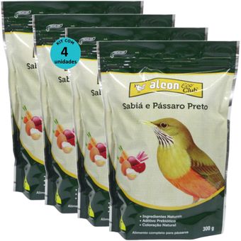 ALCON-ECO-CLUB-SABIA-E-PASSARO-PRETO-300G-KIT-COM-4-RACAO-PARA-PASSAROS1 ALCON-ECO-CLUB-SABIA-E-PASSARO-PRETO-300G-KIT-COM-4-RACAO-PARA-PASSAROS1