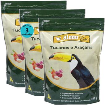 ALCON-ECO-CLUB-TUCANOS-E-ARACARIS-450G-KIT-COM-3-RACAO-PARA-AVES1 ALCON-ECO-CLUB-TUCANOS-E-ARACARIS-450G-KIT-COM-3-RACAO-PARA-AVES1