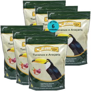 ALCON-ECO-CLUB-TUCANOS-E-ARACARIS-450G-KIT-COM-6-RACAO-PARA-AVES1