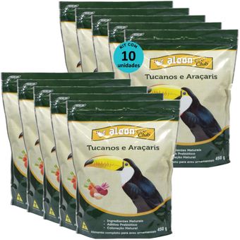 ALCON-ECO-CLUB-TUCANOS-E-ARACARIS-450G-KIT-COM-10-RACAO-PARA-AVES1 ALCON-ECO-CLUB-TUCANOS-E-ARACARIS-450G-KIT-COM-10-RACAO-PARA-AVES1