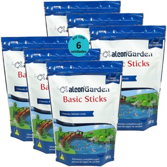 ALCON-GARDEN-BASIC-STICKS-300G-RACAO-PARA-PEIXES-KIT-COM-61 ALCON-GARDEN-BASIC-STICKS-300G-RACAO-PARA-PEIXES-KIT-COM-61