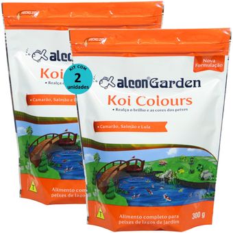 ALCON-GARDEN-KOI-COLOURS-300G-RACAO-PARA-PEIXES-KIT-COM-21 ALCON-GARDEN-KOI-COLOURS-300G-RACAO-PARA-PEIXES-KIT-COM-21