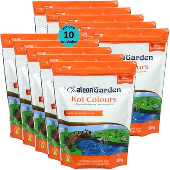 ALCON-GARDEN-KOI-COLOURS-300G-RACAO-PARA-PEIXES-KIT-COM-101 ALCON-GARDEN-KOI-COLOURS-300G-RACAO-PARA-PEIXES-KIT-COM-101