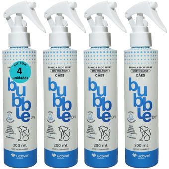 BANHO-A-SECO-BUBBLE-DRY-SPRAY-200ML-PARA-CAES-KIT-COM-41 BANHO-A-SECO-BUBBLE-DRY-SPRAY-200ML-PARA-CAES-KIT-COM-41