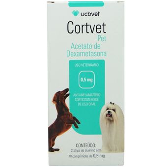 CORTVET-PET-05MG-COM-20-COMPRIMIDOS-PARA-CAES-UCBVET1 CORTVET-PET-05MG-COM-20-COMPRIMIDOS-PARA-CAES-UCBVET1