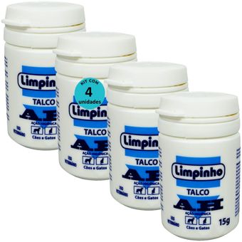 TALCO-PO-ANTISSEPTICO-AH-15G-PARA-CAES-E-GATOS-LIMPINHO-KIT-COM-41 TALCO-PO-ANTISSEPTICO-AH-15G-PARA-CAES-E-GATOS-LIMPINHO-KIT-COM-41
