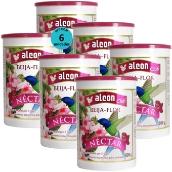 Kit-6-Alcon-Club-Beija-Flor-600g Kit-6-Alcon-Club-Beija-Flor-600g