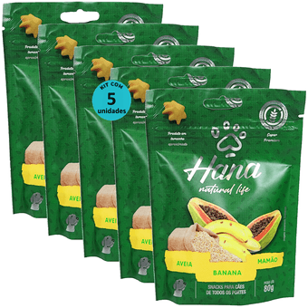 KIT-5-Hana-Natural-Life-80G-Aveia-banana-mamao KIT-5-Hana-Natural-Life-80G-Aveia-banana-mamao
