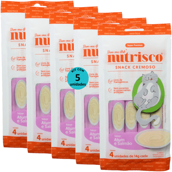 Kit-5-Nutrisco-Atum-e-Salmao-Com-4-unid-14g Kit-5-Nutrisco-Atum-e-Salmao-Com-4-unid-14g
