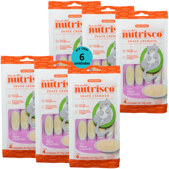 Kit-6-Nutrisco-Atum-e-Salmao-Com-4-unid-14g Kit-6-Nutrisco-Atum-e-Salmao-Com-4-unid-14g