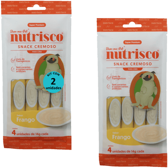 Kit-2-Nutrisco-Frango-Caes-Com-4-unid-14g Kit-2-Nutrisco-Frango-Caes-Com-4-unid-14g