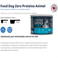 FOOD DOG ZERO PROTEÍNA ANIMAL 100G PARA CÃES ADULTOS - parceiropet