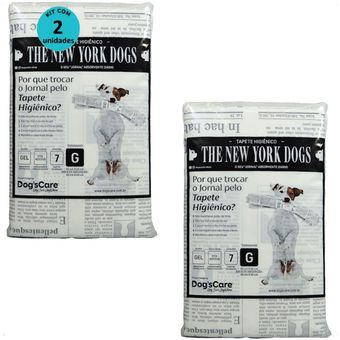 TAPETE-HIGIENICO-THE-NEW-YORK-DOGS-TAMANHO-G-7-UN-82X60-CM-KIT-COM-21 TAPETE-HIGIENICO-THE-NEW-YORK-DOGS-TAMANHO-G-7-UN-82X60-CM-KIT-COM-21