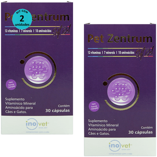 KIT-COM-2-PET-ZENTRUM-SOFT-GEL-30-CAP-7898936195388