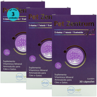 KIT-COM-3-PET-ZENTRUM-SOFT-GEL-30-CAP-7898936195388
