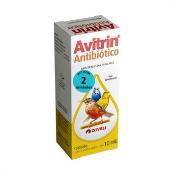 AVITRIN-ANTIBIOTICO-10ML-COVELI-PARA-AVES-E-PASSAROS-KIT-COM-21 AVITRIN-ANTIBIOTICO-10ML-COVELI-PARA-AVES-E-PASSAROS-KIT-COM-21
