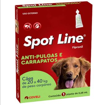SPOT-LINE-ANTIPULGAS-E-CARRAPATOS-268ML-PARA-CAES-DE-20-A-40KG-COVELI1 SPOT-LINE-ANTIPULGAS-E-CARRAPATOS-268ML-PARA-CAES-DE-20-A-40KG-COVELI1