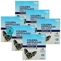 COLEIRA-ANTIPULGAS-BULLCAT-PARA-GATOS-40CM-E-15G-COVELI-KIT-COM-61