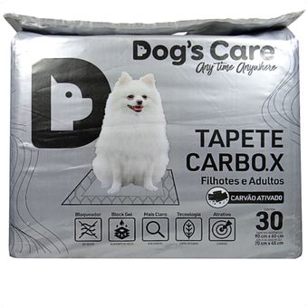 TAPETE-HIGIENICO-CARBO.X DOGS-CARE-PARA-CAES COM-30 UNIDADES-90CM-X-60CM1 TAPETE-HIGIENICO-CARBO.X DOGS-CARE-PARA-CAES COM-30 UNIDADES-90CM-X-60CM1
