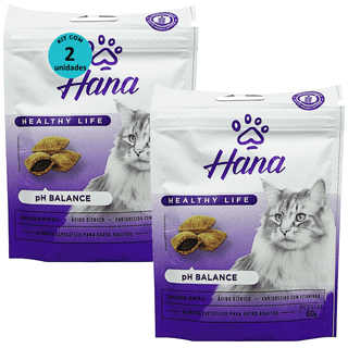 Kit-2-Hana-pH-Balance-Gatos-60g