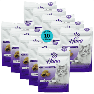 Kit-10-Hana-pH-Balance-Gatos-60g
