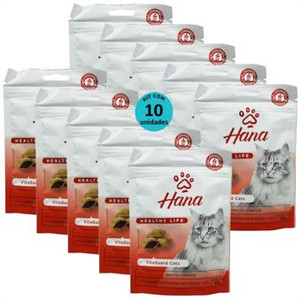 SNACK-HANA-HEALTHY-LIFE-VITAGUARD-CATS-PARA-GATOS-ADULTOS-60G-KIT-COM-101