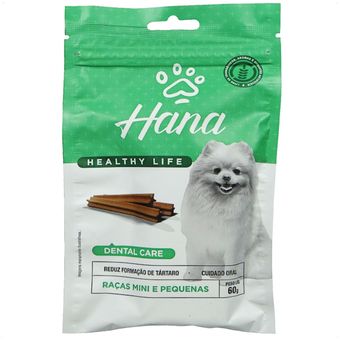 SNACK-HANA-LIFE-DENTAL-CARE-CAES-ADULTOS-RACAS-MINI-E-PEQUENAS-60G1 SNACK-HANA-LIFE-DENTAL-CARE-CAES-ADULTOS-RACAS-MINI-E-PEQUENAS-60G1