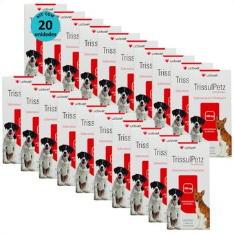 TRISSULPETZ-500MG-COM-15-COMPRIMIDOS-PARA-CAES-UCBVET-KIT-COM-201 TRISSULPETZ-500MG-COM-15-COMPRIMIDOS-PARA-CAES-UCBVET-KIT-COM-201