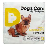 FRALDA-HIGIENICA-DESCARTAVEL-DOGS-CARE-G-12 UN-PARA-CAES-MACHOS1