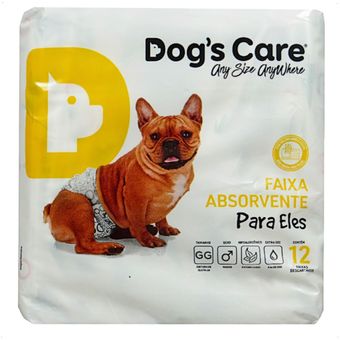 FRALDA-HIGIENICA-DESCARTAVEL-DOGS-CARE-GG-12 UN-PARA-CAES-MACHOS1