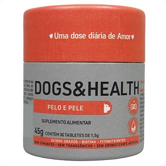 DOGS---HEALTH-SUPLEMENTO-PARA-CAES-PELO-E-PELE-45G-COM-30-TABLETES-DOGS-CARE1 DOGS---HEALTH-SUPLEMENTO-PARA-CAES-PELO-E-PELE-45G-COM-30-TABLETES-DOGS-CARE1