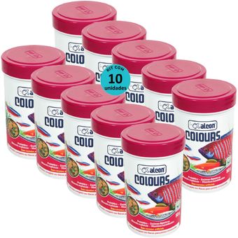 ALCON-COLOURS-FLOCOS-50G-KIT-COM-101 ALCON-COLOURS-FLOCOS-50G-KIT-COM-101