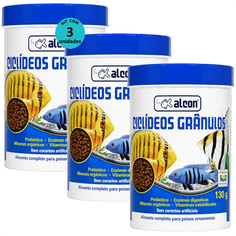 KIT-COM-3-CICLIDEOS-GRANULOS-130G