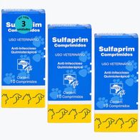 SULFAPRIM-BRAVET-COM 10-COMPRIMIDOS-KIT-COM-31