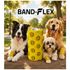 ATADURA-10 CM-AMARELA-COM-DESENHO-BAND-FLEX-AUTOADESIVA-PARA-ANIMAIS-KIT-COM-57